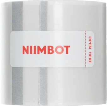 Термоэтикетки Niimbot 1747505 сег.:40x60мм самоклей. 125шт/рул Niimbot B1/B21/B3S прозрачный - купить недорого с доставкой в интернет-магазине