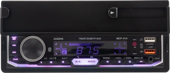 Автомагнитола Digma MCP-414 1DIN 4x45Вт v5.0 USB 2.0 AUX 4 ПДУ - купить недорого с доставкой в интернет-магазине