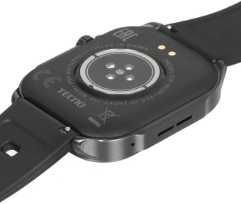 Смарт-часы Tecno Watch 3 Active 2.04" LCD корп.черный рем.черный (W03A) - купить недорого с доставкой в интернет-магазине