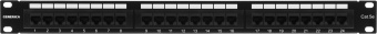 Патч-панель ITK PP24-1UC5EU-K05-G 19" 1U 24xRJ45 кат.5E UTP - купить недорого с доставкой в интернет-магазине
