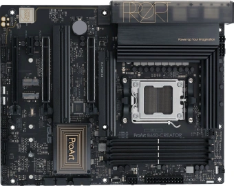 Материнская плата Asus PROART B650-CREATOR SocketAM5 AMD B650 4xDDR5 ATX AC`97 8ch(7.1) 1 x 2.5Gigabit + Gigabit Ethernet RAID+HDMI+DP - купить недорого с доставкой в интернет-магазине
