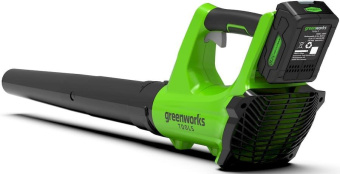 Воздуходувка Greenworks 2404807UA пит.:от аккум. зеленый - купить недорого с доставкой в интернет-магазине