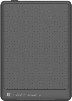 Электронная книга Digma pro Moon 6 6" E-Ink Carta 758x1024 1.8Ghz 1Gb/32Gb/SD/microSDHC/подсветка дисплея темно-серый - купить недорого с доставкой в интернет-магазине
