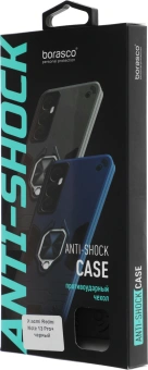 Чехол (клип-кейс) BoraSCO для Xiaomi Redmi Note 13 Pro+ Anti-Shok Case черный (52500) - купить недорого с доставкой в интернет-магазине