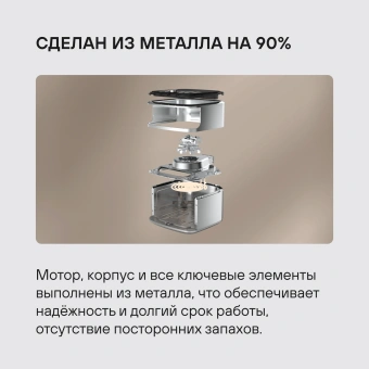 Аэрогриль Rondell RDE-AF444 8л 2000Вт серебристый/черный - купить недорого с доставкой в интернет-магазине