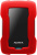 Жесткий диск A-Data USB 3.0 1TB AHD330-1TU31-CRD HD330 DashDrive Durable 2.5" красный - купить недорого с доставкой в интернет-магазине