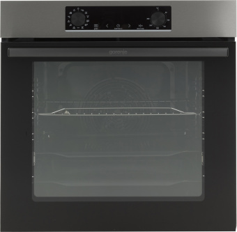 Духовой шкаф Электрический Gorenje BOSB6737E06X нержавеющая сталь/черный - купить недорого с доставкой в интернет-магазине