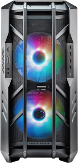 Корпус Cooler Master HAF700 черный без БП E-ATX 5x120mm 4x200mm 4xUSB3.0 audio bott PSU - купить недорого с доставкой в интернет-магазине
