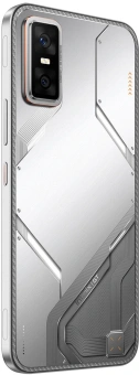 Смартфон Infinix X6873 GT 30 Pro 256Gb 12Gb серебристый моноблок 3G 4G 2Sim 6.78" 1224x2720 Android 15 108Mpix 802.11 a/b/g/n/ac/ax NFC GPS Protect FM - купить недорого с доставкой в интернет-магазине
