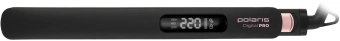 Щипцы Polaris PHS 5012KT UltraSlim Digital Pro 45Вт черный/розовый макс.темп.:220С покрытие:керамическое (PHS 5012KT) - купить недорого с доставкой в интернет-магазине