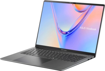 Ноутбук Asus VivoBook S16 S5652MA-TK095 Core 7 350 16Gb SSD256Gb Intel Graphics 16" IPS WUXGA (1920x1200) без ОС grey WiFi BT Cam (90NB1962-M00700) - купить недорого с доставкой в интернет-магазине