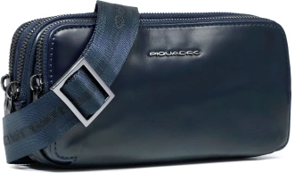 Клатч мужской Piquadro Blue Square AC2141B2R/BLU2 синий натур.кожа - купить недорого с доставкой в интернет-магазине