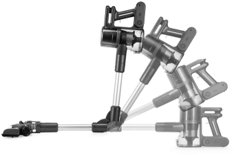 Пылесос ручной Kitfort КТ-5168 150Вт белый/черный (в компл.:1мешок) - купить недорого с доставкой в интернет-магазине