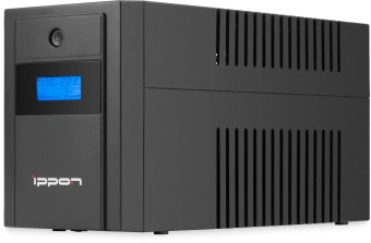 Источник бесперебойного питания Ippon Back Basic 1200 LCD Euro 600Вт 1200ВА черный - купить недорого с доставкой в интернет-магазине