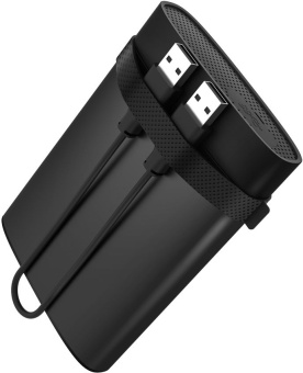 Жесткий диск Silicon Power USB 3.0 1TB SP010TBPHD85BS3K A85B Armor (5400rpm) 1.8" черный - купить недорого с доставкой в интернет-магазине