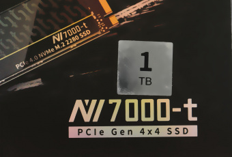 Накопитель SSD Netac PCIe 4.0 x4 1TB NT01NV7000t-1T0-E4X NV7000-t M.2 2280 - купить недорого с доставкой в интернет-магазине