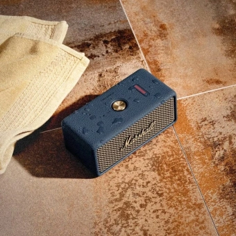 Колонка порт. Marshall Emberton III синий 20W 2.0 BT/USB - купить недорого с доставкой в интернет-магазине