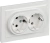 Розетка силов. IEK Brite РС12-3-БрБ BR-R21-16-K01-F 2розет. двойн. скрыт. зазем. IP20 белый (упак.:1шт) - цена, купить или заказать с доставкой в интернет-магазине Розетка силов. IEK Brite РС12-3-БрБ BR-R21-16-K01-F 2розет. двойн. скрыт. зазем. IP20 белый (упак.:1шт) - купить недорого с доставкой в интернет-магазине