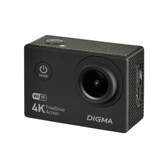 Видеорегистратор Digma FreeDrive Action 4K WiFi черный 8Mpix 2160x3840 2160p 150гр. Allwinner V3 - купить недорого с доставкой в интернет-магазине