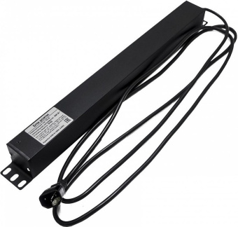 Блок распределения питания Hyperline SHE19-12IEC-2.5IEC гор.размещ. 12xC13 базовые 10A C14 2.5м - купить недорого с доставкой в интернет-магазине