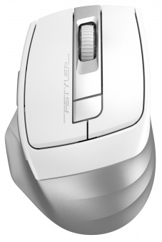Мышь A4Tech Fstyler FB35C белый оптическая (2400dpi) беспроводная BT/Radio USB (6but) - купить недорого с доставкой в интернет-магазине