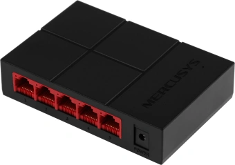 Коммутатор Mercusys MS105G (L2) 5x1Гбит/с неуправляемый - купить недорого с доставкой в интернет-магазине