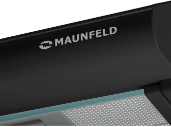 Вытяжка козырьковая Maunfeld MP-1 60 черный управление: кнопочное (1 мотор) - купить недорого с доставкой в интернет-магазине