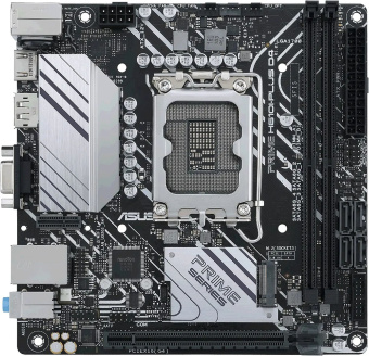 Материнская плата Asus PRIME H610I-PLUS D4-CSM Soc-1700 Intel H610 2xDDR4 mini-ITX AC`97 8ch(7.1) GbLAN+VGA+HDMI+DP - купить недорого с доставкой в интернет-магазине