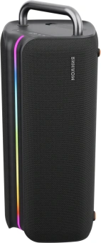 Колонка порт. Ural Молния Бит черный 420W 1.1 BT/3.5Jack/USB-C 10м 8000mAh (УРАЛ МОЛНИЯ БИТ) - купить недорого с доставкой в интернет-магазине