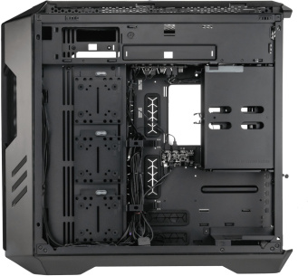 Корпус Cooler Master HAF700 черный без БП E-ATX 5x120mm 4x200mm 4xUSB3.0 audio bott PSU - купить недорого с доставкой в интернет-магазине