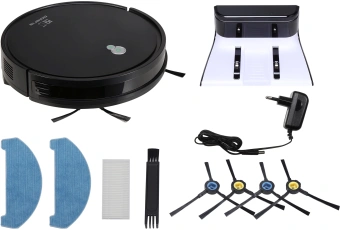 Пылесос-робот Polaris PVCR G2 0926W 30Вт черный - купить недорого с доставкой в интернет-магазине