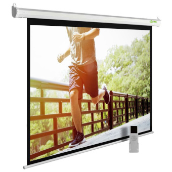 Экран Cactus 130" 175x280см MotoExpert CS-PSME-280x175-WT 16:10 настенно-потолочный рулонный белый (моторизованный привод) - купить недорого с доставкой в интернет-магазине