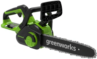 Цепная пила Greenworks G24CS25 аккум. 600Вт 0.8л.с. дл.шины:10" (25cm) 1аккум. 8Ач ЗУ (2007707UH) - купить недорого с доставкой в интернет-магазине