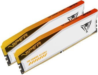 Память DDR5 2x16GB 6600MHz Patriot PVER532G66C34KT Viper Elite 5 Tuf Gaming RGB RTL Gaming PC5-52800 CL34 DIMM 288-pin 1.4В kit single rank с радиатором Ret - купить недорого с доставкой в интернет-магазине