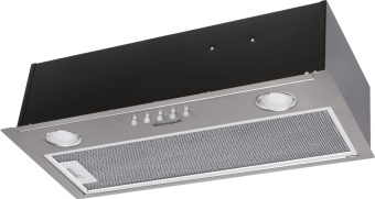 Вытяжка встраиваемая Weissgauff Alpha 50 PB IX нержавеющая сталь управление: кнопочное (1 мотор) - купить недорого с доставкой в интернет-магазине