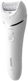 Эпилятор Philips BRE710/00 скор.:2 насад.:4 белый - купить недорого с доставкой в интернет-магазине
