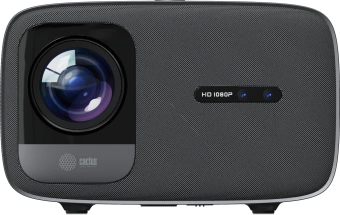 Проектор Cactus CS-PRC.05B.Full HD-A LCD 7500Lm LS 720Lm ANSI (1920x1080) 1000:1 ресурс лампы:50000часов 2xUSB typeA 2xHDMI 3.2кг - купить недорого с доставкой в интернет-магазине