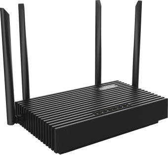 Роутер беспроводной Netis N6 AX1800 10/100/1000BASE-TX/4G ready черный - купить недорого с доставкой в интернет-магазине