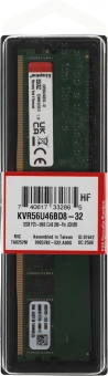 Память DDR5 32GB 5600MHz Kingston KVR56U46BD8-32 Valueram RTL PC5-44800 CL46 DIMM 288-pin 1.1В dual rank Ret - купить недорого с доставкой в интернет-магазине