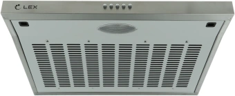 Вытяжка козырьковая Lex S 600 IX нержавеющая сталь управление: кнопочное (1 мотор) - купить недорого с доставкой в интернет-магазине