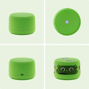 Умная колонка Yandex Станция Лайт 2 без часов Алиса зеленый 6W 1.0 BT/Wi-Fi 10м (YNDX-00028GRN) - купить недорого с доставкой в интернет-магазине