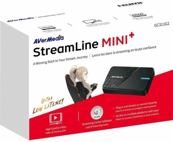Карта видеозахвата Avermedia StreamLine MINI+ GC311 внешний UBS Type-C - купить недорого с доставкой в интернет-магазине