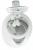 Чайник электрический Gorenje K17DPW 1.7л. 2200Вт белый/серебристый корпус: металл/пластик - купить недорого с доставкой в интернет-магазине