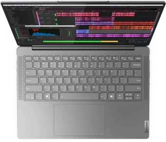 Ноутбук Lenovo Yoga Slim 7 14IMH9 Core Ultra 7 155H 16Gb SSD512Gb Intel Arc 14" OLED WUXGA (1920x1200) без ОС grey WiFi BT Cam (83CV00E9RK) - купить недорого с доставкой в интернет-магазине