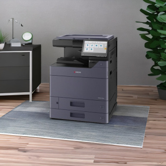 МФУ лазерный Kyocera TASKalfa 2554ci (Базовый блок) (1102YP3NL0/1102YP3NLV) A3 Duplex Net темно-серый - купить недорого с доставкой в интернет-магазине