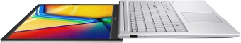 Ноутбук Asus Vivobook 15 X1504VA-BQ4060 Core 3 100U 16Gb SSD512Gb Intel Graphics 15.6" IPS FHD (1920x1080) без ОС silver WiFi BT Cam (90NB13Y2-M03600) - купить недорого с доставкой в интернет-магазине