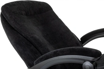 Кресло руководителя Бюрократ T-9950MSG-F Fabric черный Light-20 крестов. пластик подст.для ног - купить недорого с доставкой в интернет-магазине