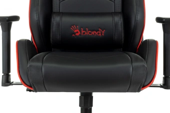 Кресло игровое A4Tech Bloody GC-840 черный сиденье черный экокожа с подголов. крестов. металл черный пластик черный (комплект 1шт) - купить недорого с доставкой в интернет-магазине