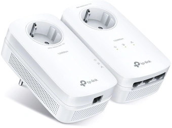 Сетевой адаптер Powerline TP-Link TL-PA8033P Kit Gigabit Ethernet - купить недорого с доставкой в интернет-магазине