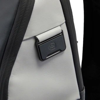 Рюкзак мужской Piquadro Urban CA7164UB00/GRN серый/черный натур.кожа - купить недорого с доставкой в интернет-магазине
